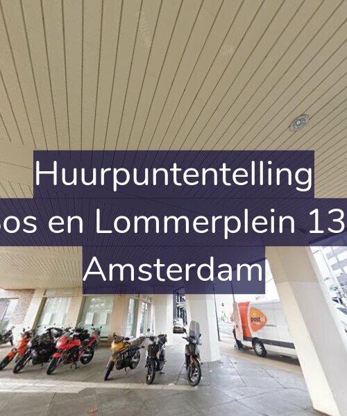 Foto gevel Huurpuntentelling voor Bos en Lommerplein 139, Amsterdam