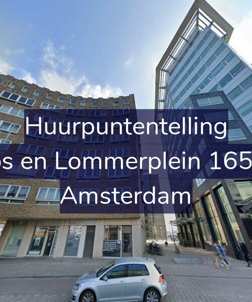 Foto gevel Huurpuntentelling voor Bos en Lommerplein 165-A, Amsterdam