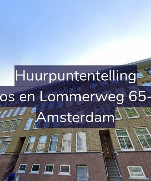 Foto gevel Huurpuntentelling voor Bos en Lommerweg 65-3, Amsterdam