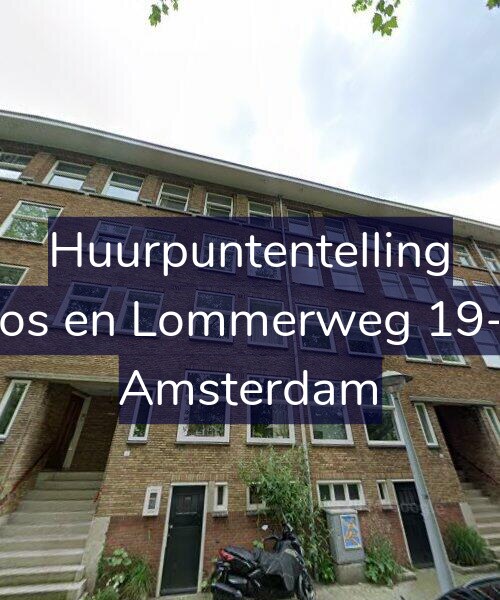 Foto gevel Huurpuntentelling voor Bos en Lommerweg 19-1, Amsterdam