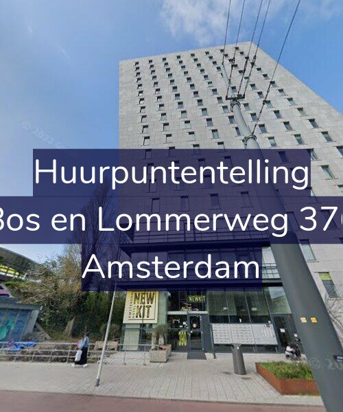 Foto gevel Huurpuntentelling voor Bos en Lommerweg 376, Amsterdam