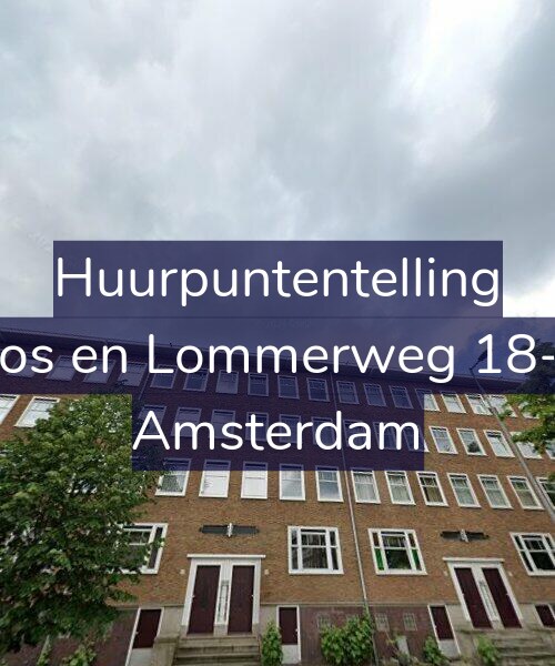 Foto gevel Huurpuntentelling voor Bos en Lommerweg 18-3, Amsterdam