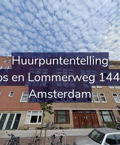 Foto gevel Huurpuntentelling voor Bos en Lommerweg 144-2, Amsterdam