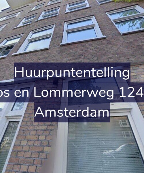 Foto gevel Huurpuntentelling voor Bos en Lommerweg 124-3, Amsterdam