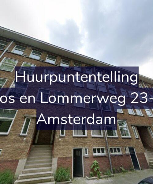 Foto gevel Huurpuntentelling voor Bos en Lommerweg 23-1, Amsterdam
