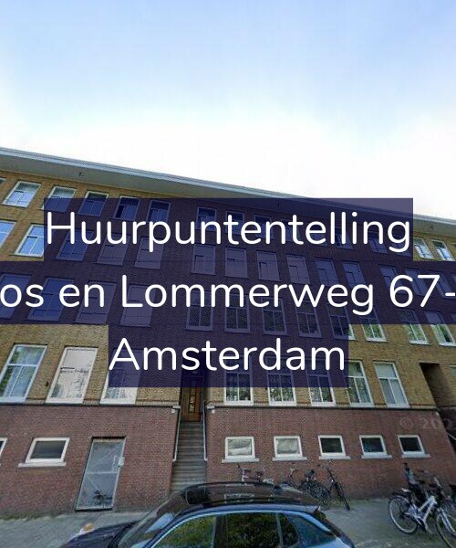 Foto gevel Huurpuntentelling voor Bos en Lommerweg 67-1, Amsterdam