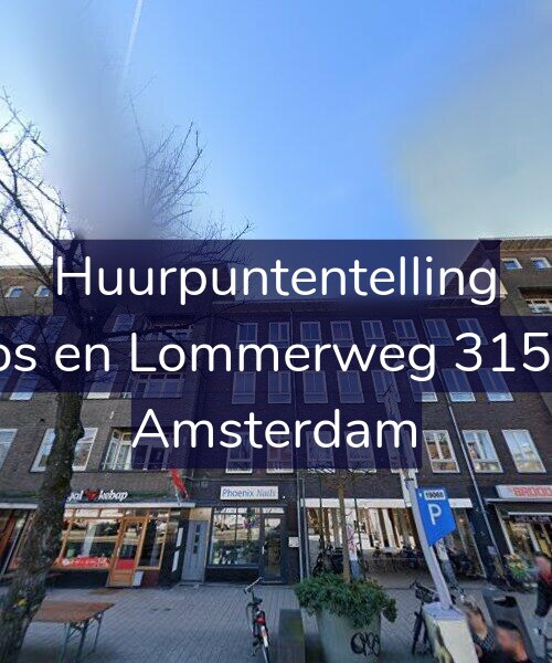 Foto gevel Huurpuntentelling voor Bos en Lommerweg 315-2, Amsterdam