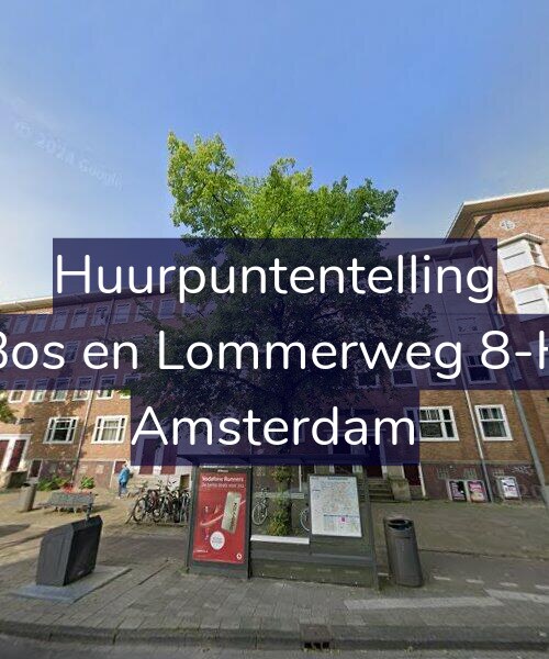 Foto gevel Huurpuntentelling voor Bos en Lommerweg 8-H, Amsterdam