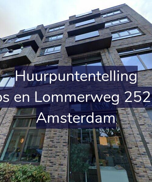 Foto gevel Huurpuntentelling voor Bos en Lommerweg 252-G, Amsterdam