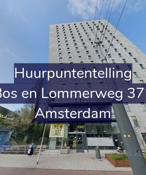 Foto gevel Huurpuntentelling voor Bos en Lommerweg 372, Amsterdam