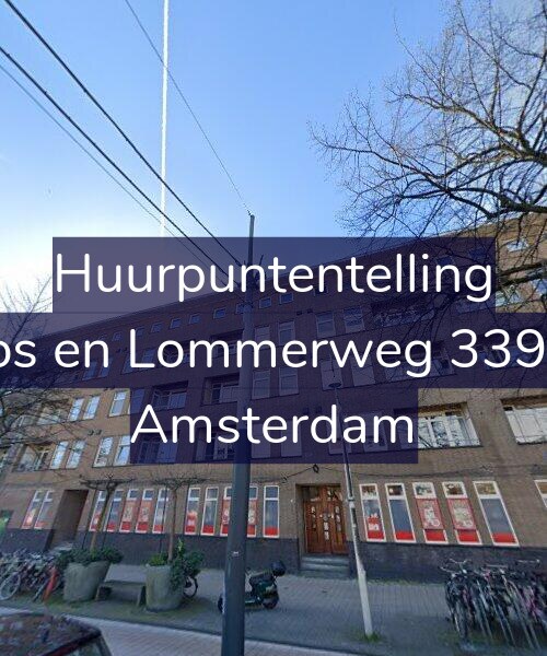 Foto gevel Huurpuntentelling voor Bos en Lommerweg 339-1, Amsterdam