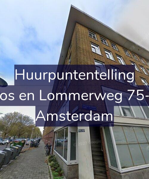 Foto gevel Huurpuntentelling voor Bos en Lommerweg 75-2, Amsterdam