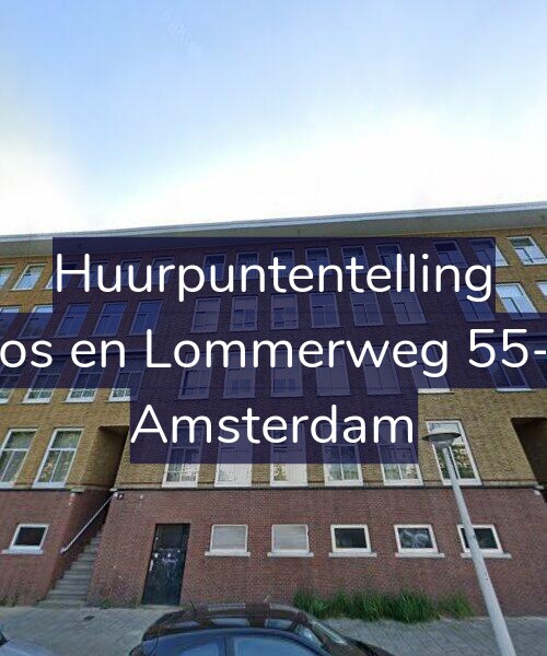 Foto gevel Huurpuntentelling voor Bos en Lommerweg 55-1, Amsterdam