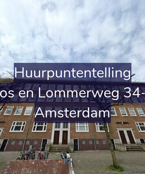 Foto gevel Huurpuntentelling voor Bos en Lommerweg 34-2, Amsterdam