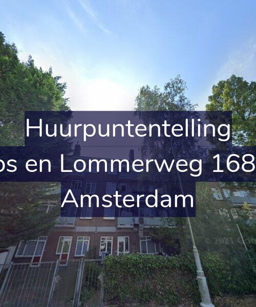 Foto gevel Huurpuntentelling voor Bos en Lommerweg 168-2, Amsterdam