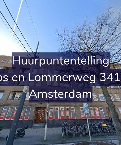 Foto gevel Huurpuntentelling voor Bos en Lommerweg 341-1, Amsterdam