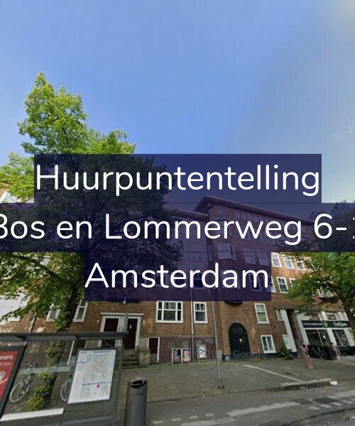 Foto gevel Huurpuntentelling voor Bos en Lommerweg 6-1, Amsterdam