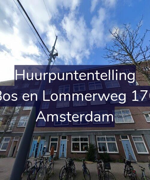 Foto gevel Huurpuntentelling voor Bos en Lommerweg 170, Amsterdam