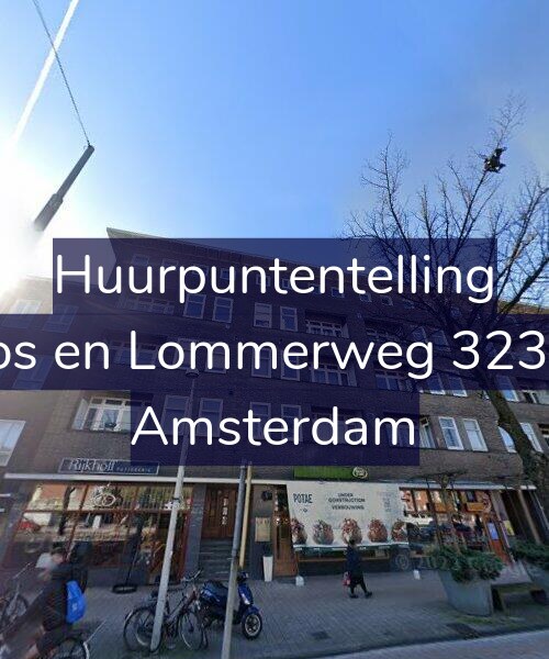 Foto gevel Huurpuntentelling voor Bos en Lommerweg 323-3, Amsterdam