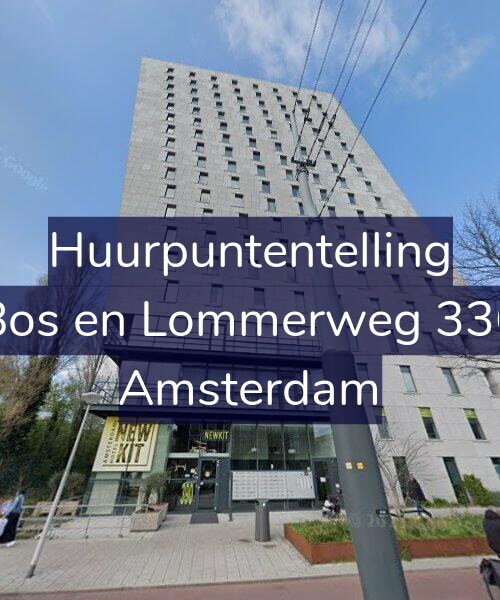 Foto gevel Huurpuntentelling voor Bos en Lommerweg 336, Amsterdam