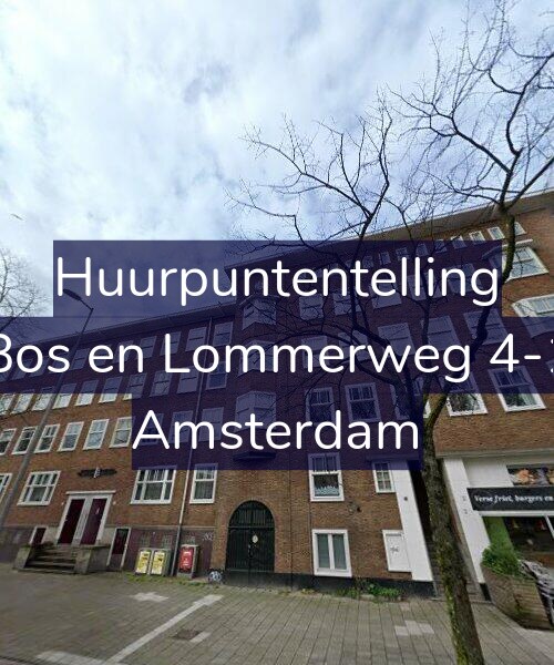 Foto gevel Huurpuntentelling voor Bos en Lommerweg 4-1, Amsterdam