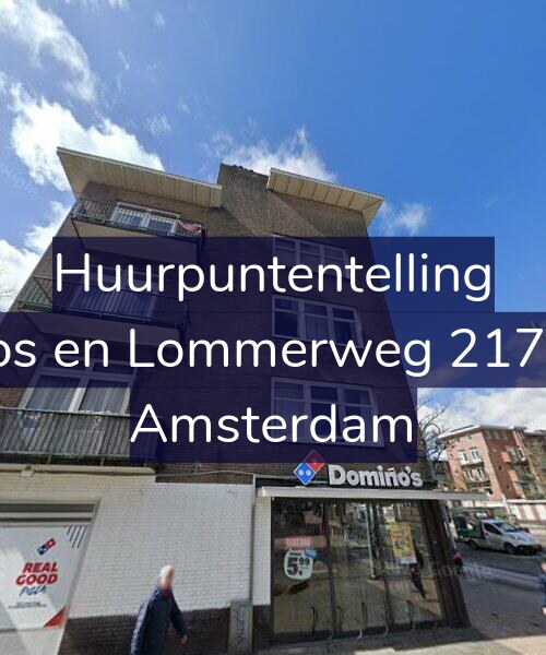 Foto gevel Huurpuntentelling voor Bos en Lommerweg 217-3, Amsterdam