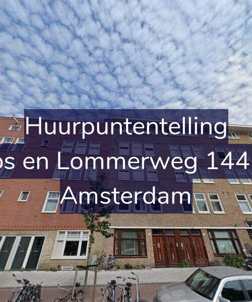 Foto gevel Huurpuntentelling voor Bos en Lommerweg 144-H, Amsterdam