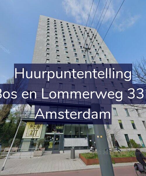Foto gevel Huurpuntentelling voor Bos en Lommerweg 332, Amsterdam