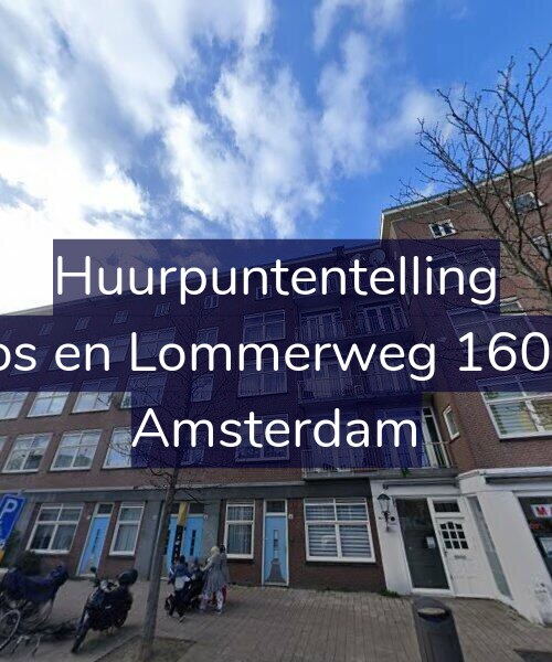 Foto gevel Huurpuntentelling voor Bos en Lommerweg 160-1, Amsterdam