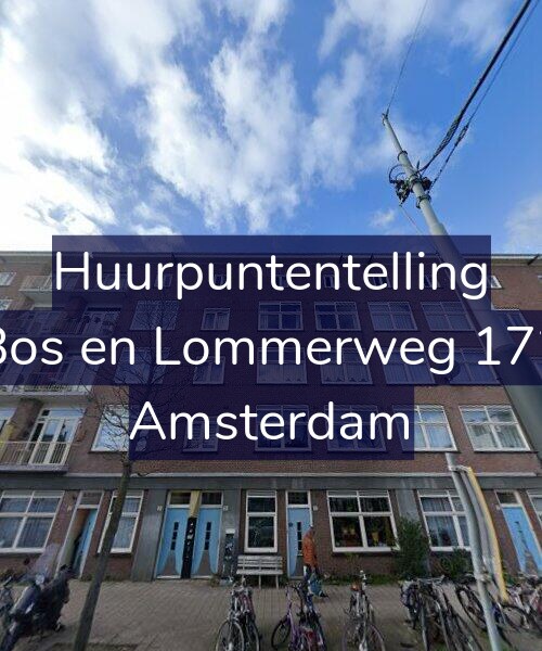 Foto gevel Huurpuntentelling voor Bos en Lommerweg 172, Amsterdam