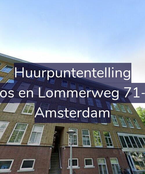 Foto gevel Huurpuntentelling voor Bos en Lommerweg 71-3, Amsterdam