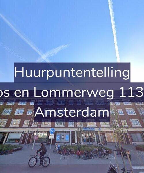 Foto gevel Huurpuntentelling voor Bos en Lommerweg 113-2, Amsterdam