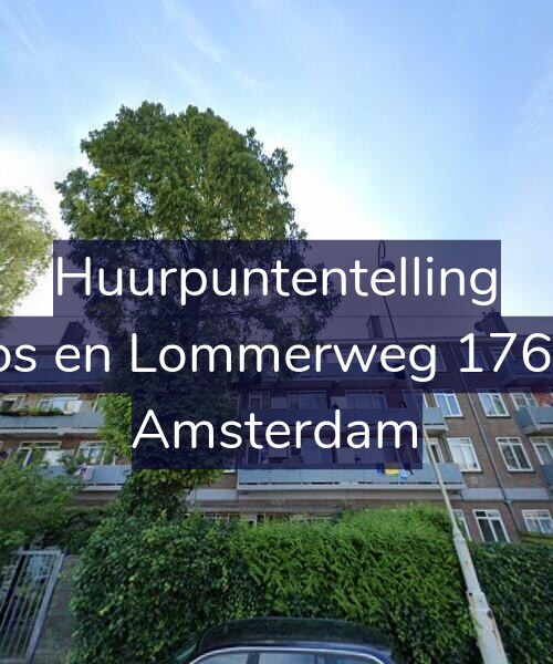 Foto gevel Huurpuntentelling voor Bos en Lommerweg 176-2, Amsterdam