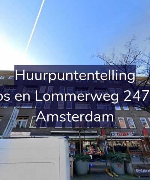 Foto gevel Huurpuntentelling voor Bos en Lommerweg 247-3, Amsterdam