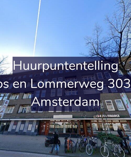 Foto gevel Huurpuntentelling voor Bos en Lommerweg 303-3, Amsterdam