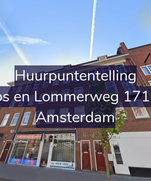 Foto gevel Huurpuntentelling voor Bos en Lommerweg 171-A, Amsterdam