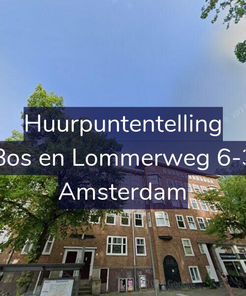 Foto gevel Huurpuntentelling voor Bos en Lommerweg 6-3, Amsterdam