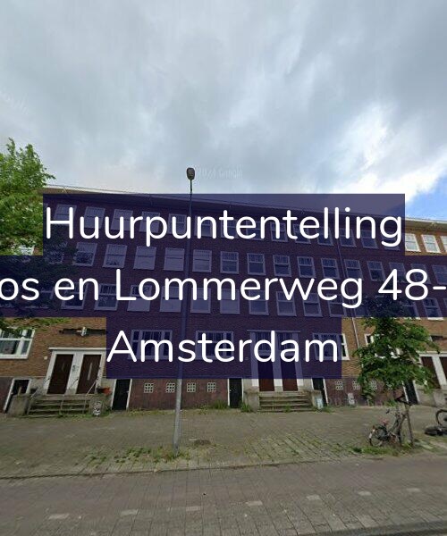 Foto gevel Huurpuntentelling voor Bos en Lommerweg 48-H, Amsterdam