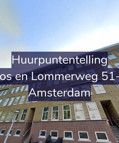 Foto gevel Huurpuntentelling voor Bos en Lommerweg 51-3, Amsterdam