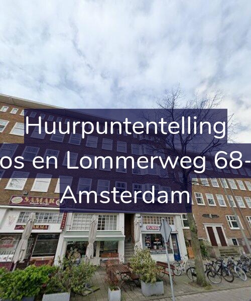 Foto gevel Huurpuntentelling voor Bos en Lommerweg 68-2, Amsterdam