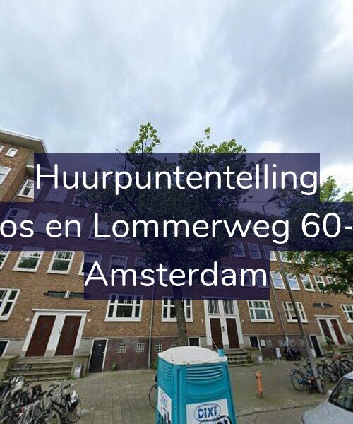Foto gevel Huurpuntentelling voor Bos en Lommerweg 60-1, Amsterdam
