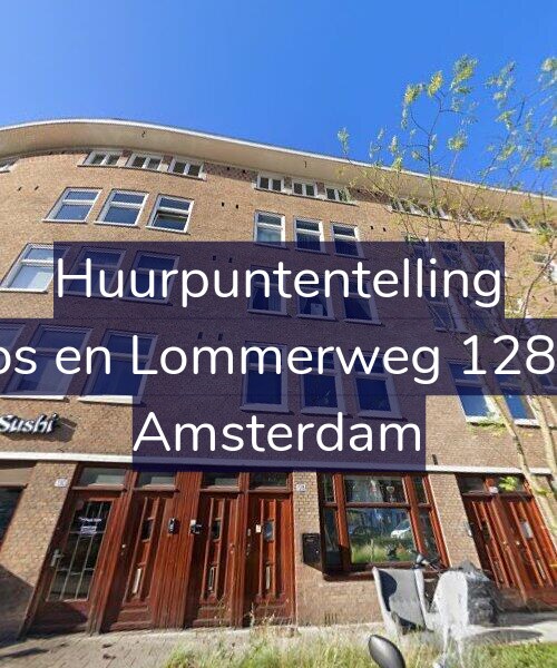 Foto gevel Huurpuntentelling voor Bos en Lommerweg 128-2, Amsterdam