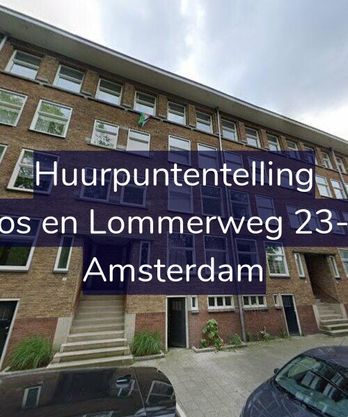 Foto gevel Huurpuntentelling voor Bos en Lommerweg 23-H, Amsterdam