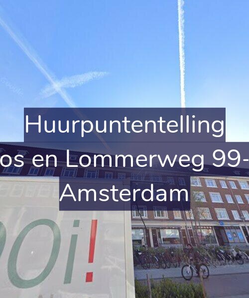 Foto gevel Huurpuntentelling voor Bos en Lommerweg 99-2, Amsterdam