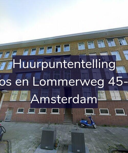 Foto gevel Huurpuntentelling voor Bos en Lommerweg 45-H, Amsterdam