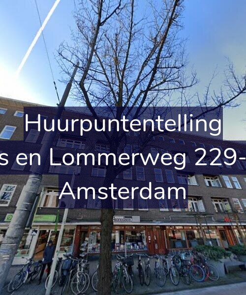 Foto gevel Huurpuntentelling voor Bos en Lommerweg 229-4B, Amsterdam