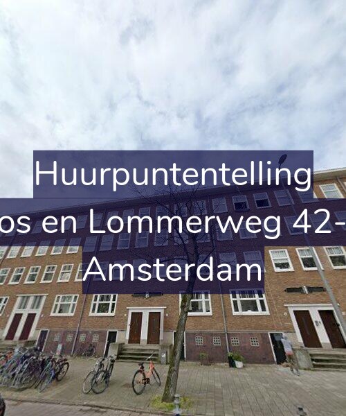 Foto gevel Huurpuntentelling voor Bos en Lommerweg 42-H, Amsterdam