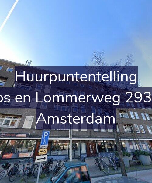 Foto gevel Huurpuntentelling voor Bos en Lommerweg 293-4, Amsterdam