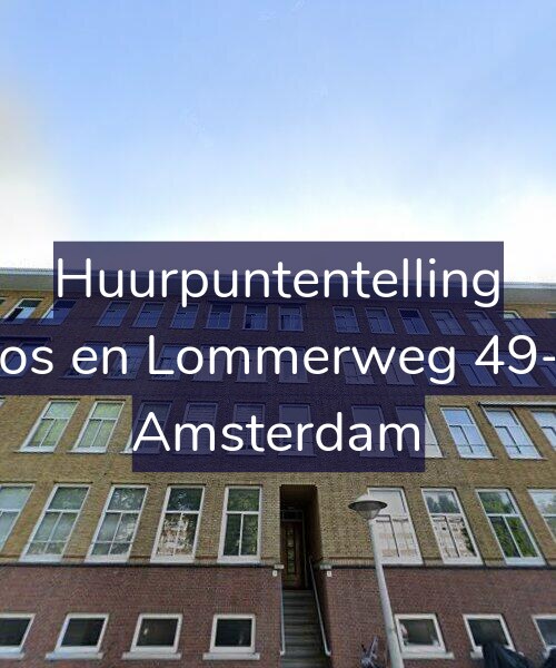 Foto gevel Huurpuntentelling voor Bos en Lommerweg 49-2, Amsterdam