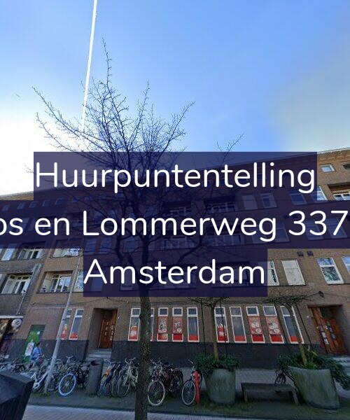 Foto gevel Huurpuntentelling voor Bos en Lommerweg 337-3, Amsterdam
